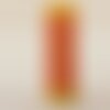 Bobine fil à broder 100% viscose 200m - orange paprika c78