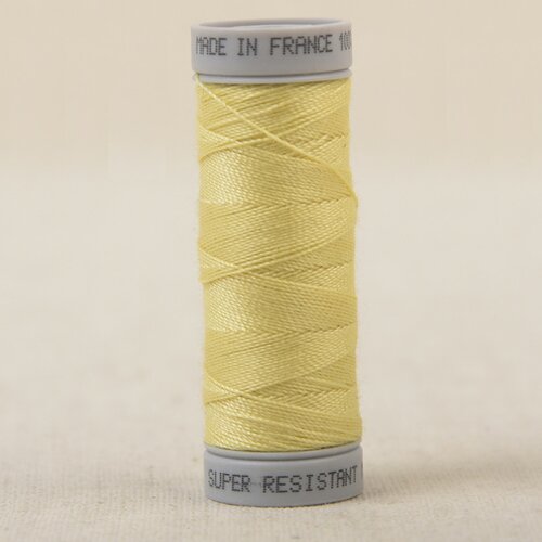 Fil super résistant polyester 50m - jaune paille c120