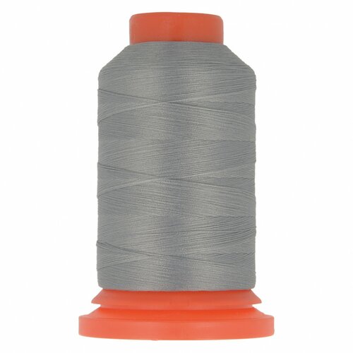 Bobine fil mousse polyester 1000m fabriqué en france pour surjeteuse gris