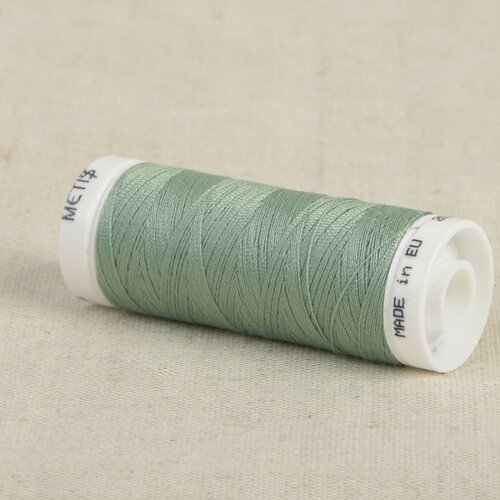 Bobine fil polyester 200m oeko tex fabriqué en europe vert brouillard