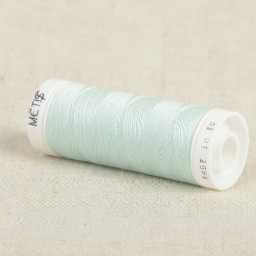 Bobine fil polyester 200m oeko tex fabriqué en europe bleu-vert clair