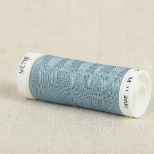 Bobine fil polyester 200m oeko tex fabriqué en europe bleu minéral
