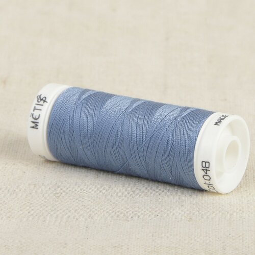 Bobine fil polyester 200m oeko tex fabriqué en europe bleu nuit