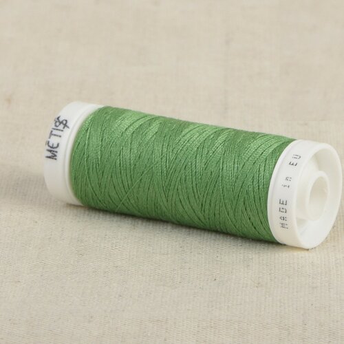 Bobine fil polyester 200m oeko tex fabriqué en europe vert grenouille