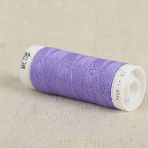 Bobine fil polyester 200m oeko tex fabriqué en europe violet mauve