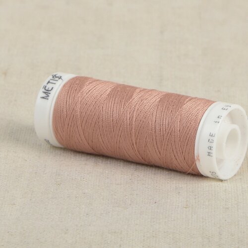 Bobine fil polyester 200m oeko tex fabriqué en europe rouge faible
