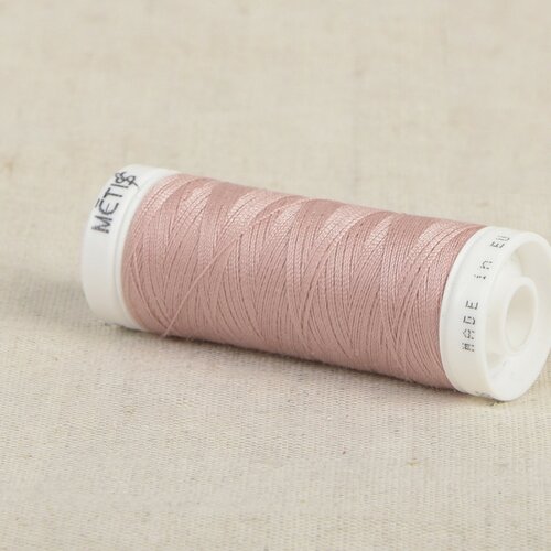 Bobine fil polyester 200m oeko tex fabriqué en europe rose cochon