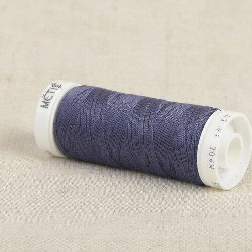 Bobine fil polyester 200m oeko tex fabriqué en europe violet indigo