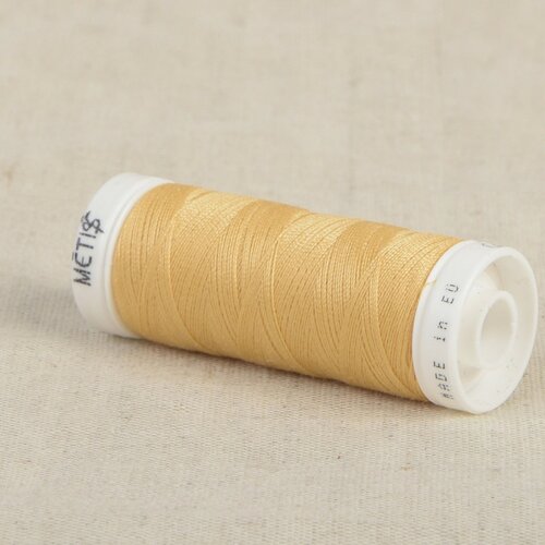 Bobine fil polyester 200m oeko tex fabriqué en europe jaune limon clair