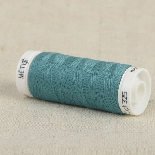 Bobine fil polyester 200m oeko tex fabriqué en europe vert jade