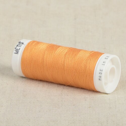 Bobine fil polyester 200m oeko tex fabriqué en europe jaune orange