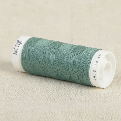 Bobine fil polyester 200m oeko tex fabriqué en europe vert lagune moyen