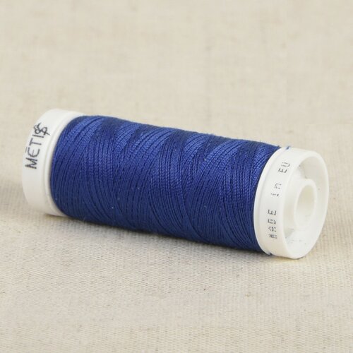 Bobine fil polyester 200m oeko tex fabriqué en europe bleu royal