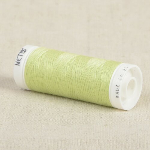 Bobine fil polyester 200m oeko tex fabriqué en europe vert pomme