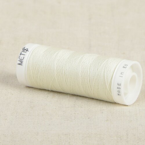 Bobine fil polyester 200m oeko tex fabriqué en europe vert gris coquille