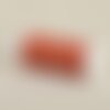 Bobine fil polyester 200m oeko tex fabriqué en europe orange rouge
