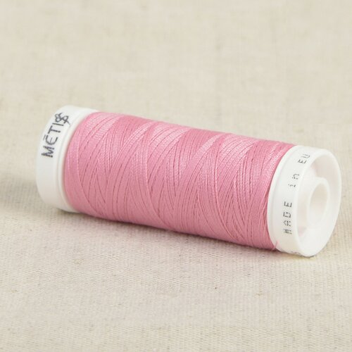 Bobine fil polyester 200m oeko tex fabriqué en europe rouge bonbon