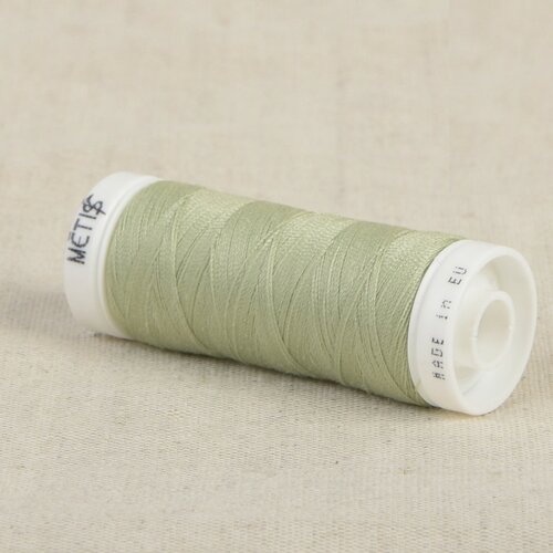 Bobine fil polyester 200m oeko tex fabriqué en europe vert boue