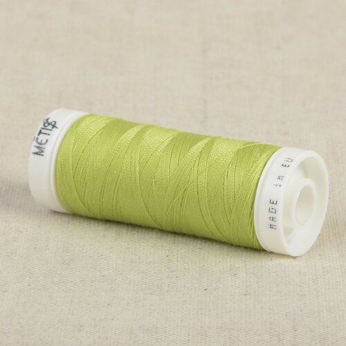 Bobine fil polyester 200m oeko tex fabriqué en europe vert raisin
