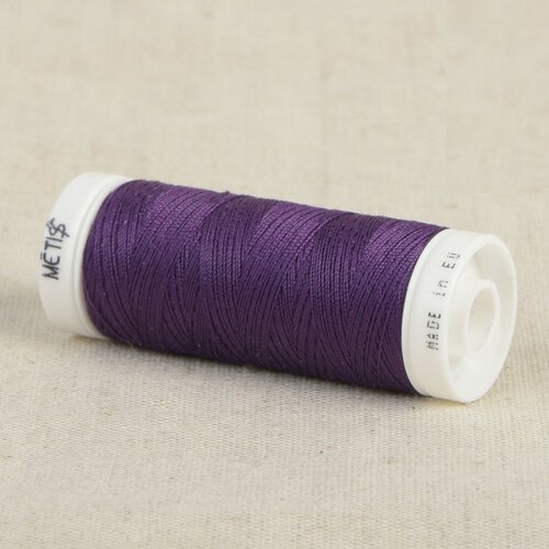 Bobine fil polyester 200m oeko tex fabriqué en europe violet pourpre