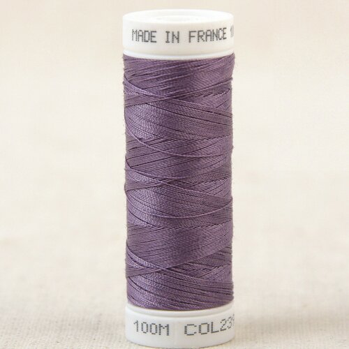 Fil à coudre polyester 100m made in france - violet lavande 239