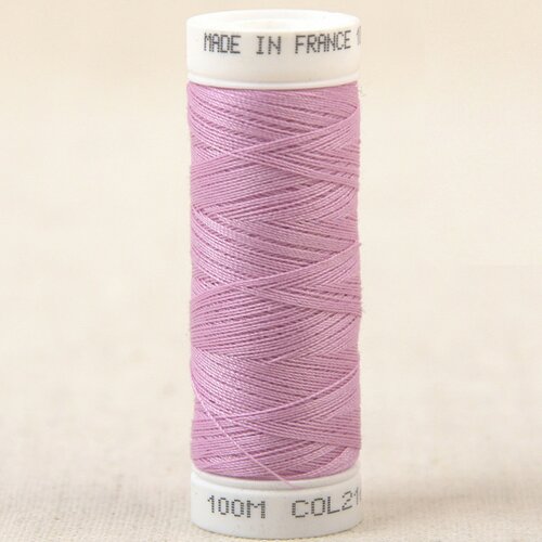 Fil à coudre polyester 100m made in france - rose the 216