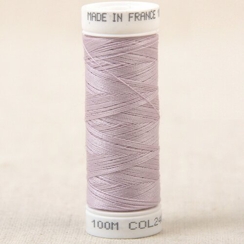 Fil à coudre polyester 100m made in france - mauve 240