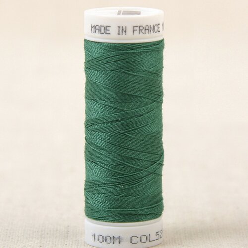 Fil à coudre polyester 100m made in france - vert gazon 529