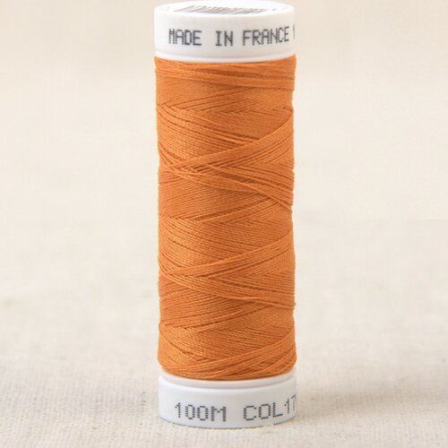 Fil à coudre polyester 100m made in france - orange 179