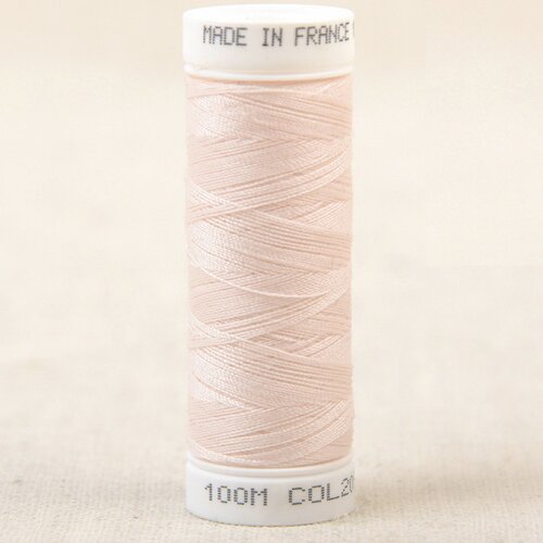 Fil à coudre polyester 100m made in france - rose cl petale 209