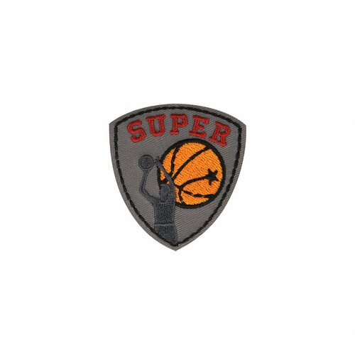 Lot de 3 écussons thermocollants super 5x5cm