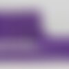Bobine 20m galon bicolore 18 mm violet et or