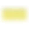 Bobine 10m sangle matelassée 35mm jaune fluo