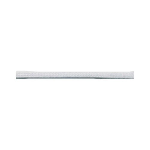 Bobine 50m queue de rat tubulaire polyester 5mm blanc
