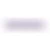 Bobine 50m queue de rat tubulaire polyester 5mm violet
