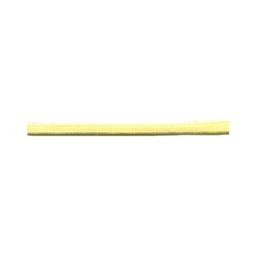 Bobine 50m queue de rat tubulaire polyester 5mm jaune paille