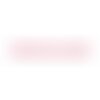 Bobine 50m queue de rat tubulaire polyester 5mm rose