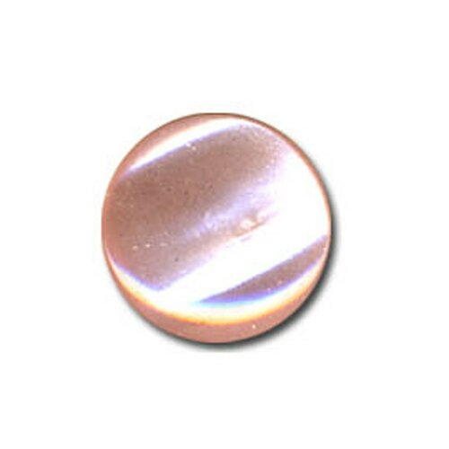 Lot de 6 boutons en forme de bonbon couleur rose layette 13mm