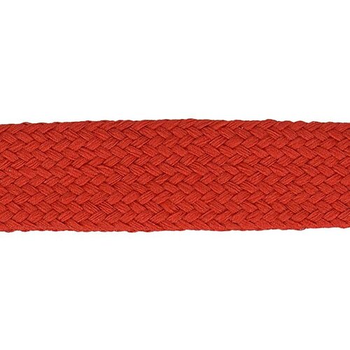 Bobine 20m tresse tubulaire spéciale sportswear rouge