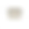 Boîte à couture ovale 21x31x18cm pois multicolores fonds clair