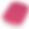 Pochette à couture 16x12cm étoiles blanches sur fonds rose