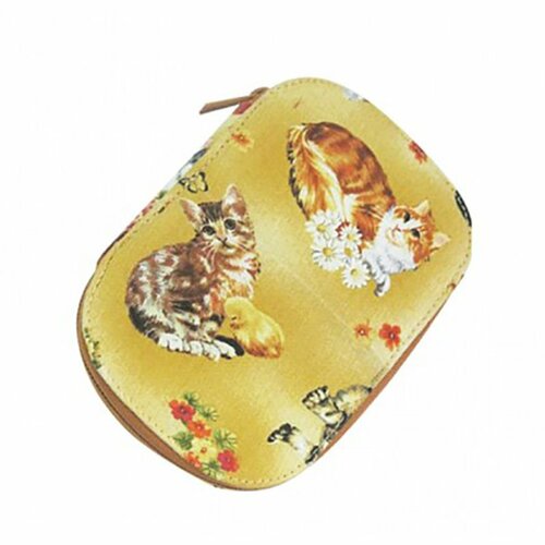 Pochette à couture 16x12cm chats