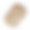 Pochette à couture 16x12cm toile de jouy beige