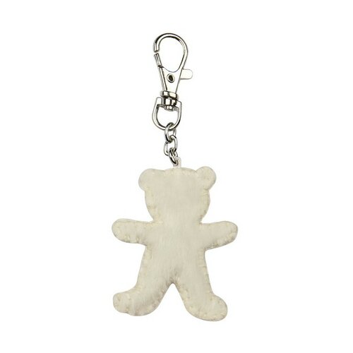 Porte clé ours poulain 11cm - ivoire 841-2548