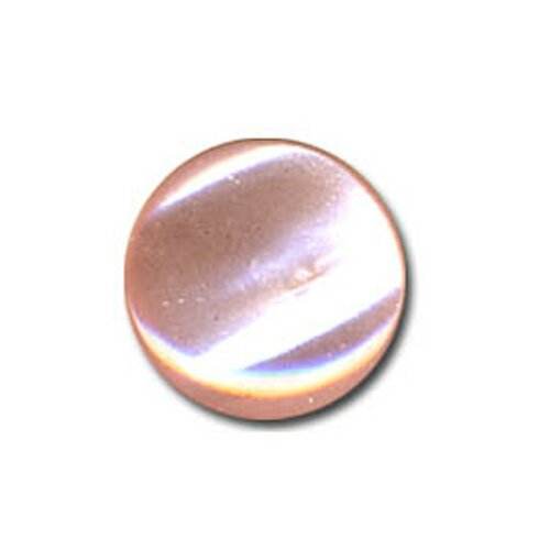 Bouton en forme de bonbon couleur rose layette 13mm