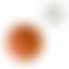 Bobine fil nylon coloré pour perles 100m - orange c084