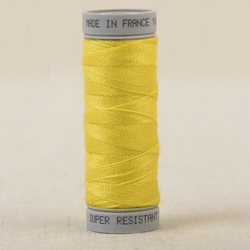 Fil super résistant polyester 50m - jaune jonquille c130