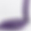 Biais replié tout textile violet foncé au mètre fabriqué en france