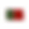 Ecusson thermocollant drapeaux brodés portugal 3cm x 4,5cm