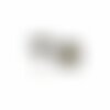 Clous tapissiers - 1000 pièces noir/centre or 11mm